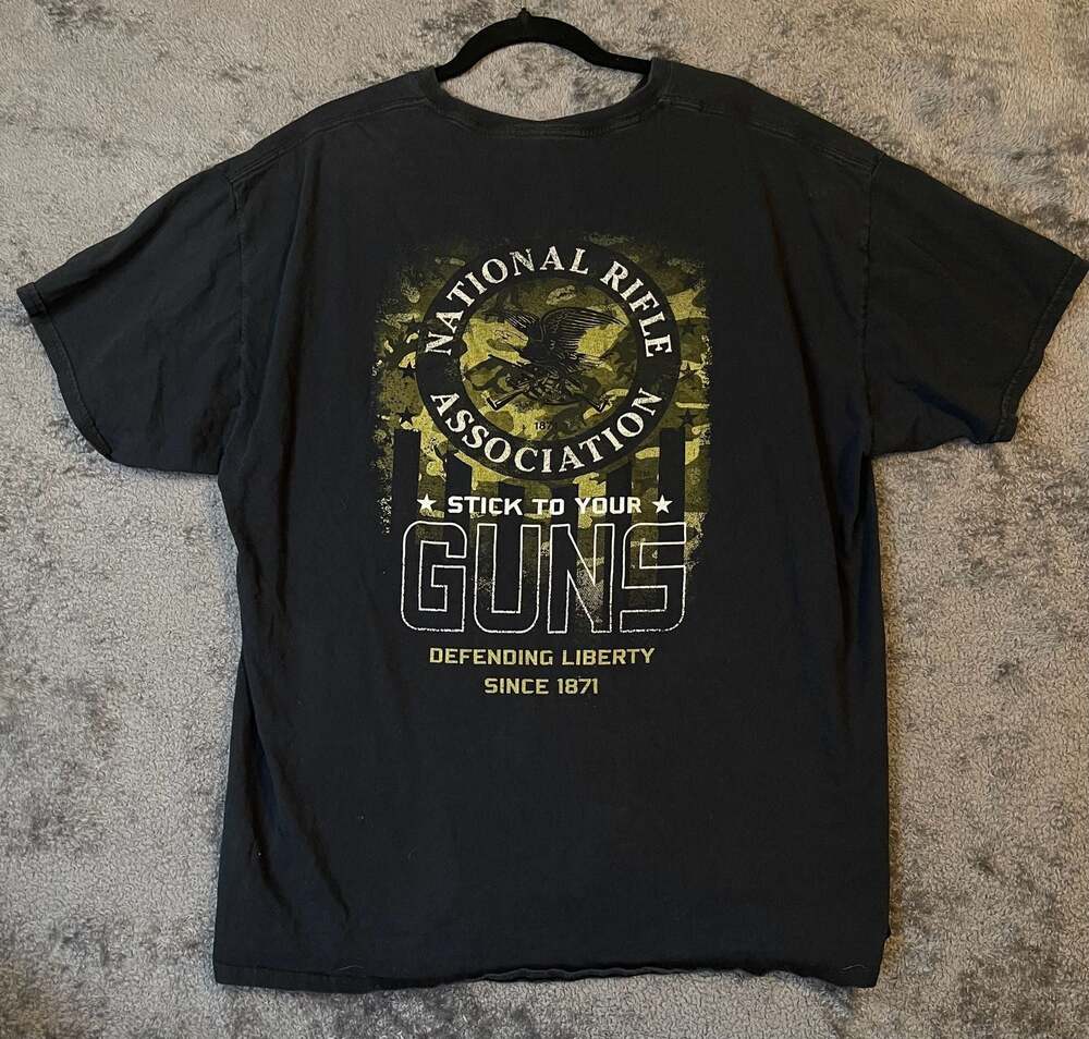 NRA Stick To Your Guns Graphic T-Shirt